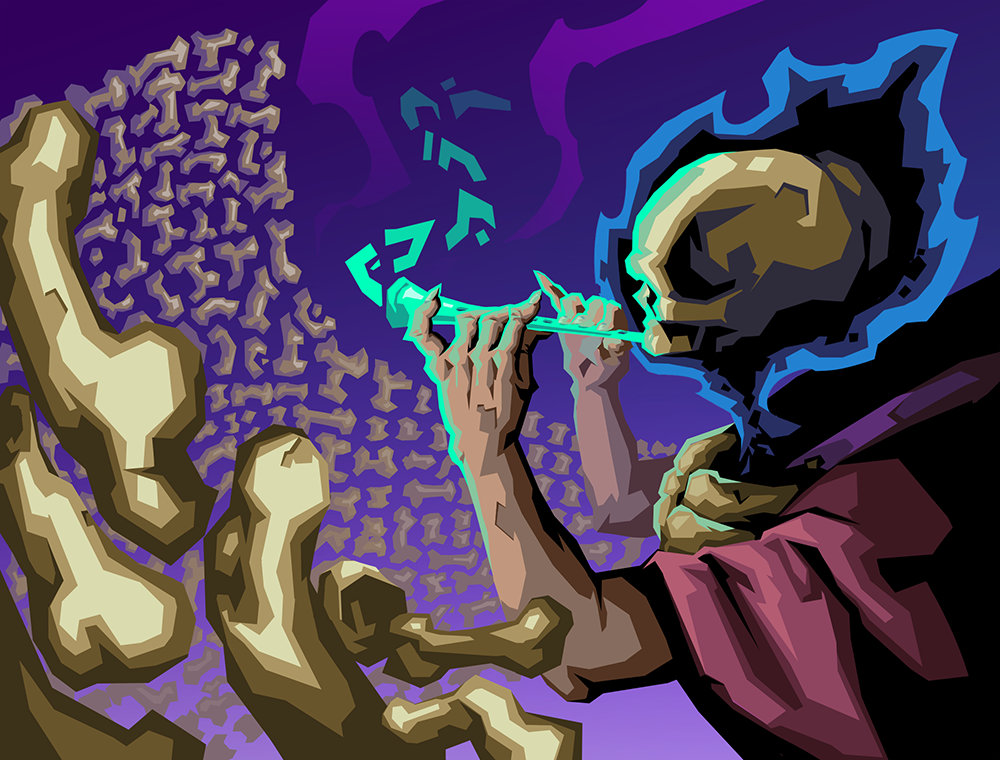 Dirge card artwork