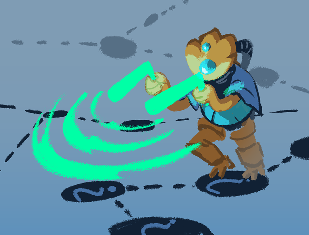 Dowsing card artwork