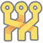 Creative AI power icon